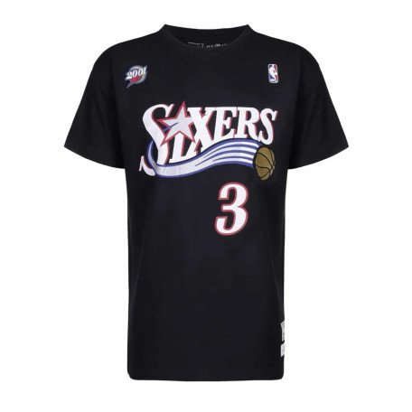 T-SHIRT NAME NUMBER IVERSON 3 SIXERS