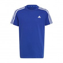 Adidas Ic0604 T-shirt 3 Stripes Bambino Abbigliamento Bambino