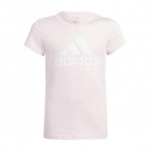 Adidas Ic6123 T-shirt Logo Bambina Abbigliamento Bambino