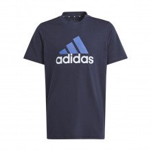 Adidas Is2587 T-shirt Logo Bicolor Bambino Abbigliamento Bambino Junior