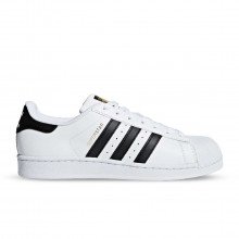 Adidas Originals C77124 Superstar Bianche E Nere Tutte Sneaker Uomo