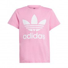 Adidas Originals Ib9932 T-shirt Trefoil Bambina Abbigliamento Bambino