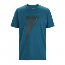 Arcteryx 6400 T-shirt Captive Arc'postrophe Word Abbigliamento Montagna Uomo