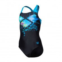 Arena 006679 Girl's Arena Multi Pixels Swimsuit Swim Pro Back L Costumi Nuoto E Piscina Bambino