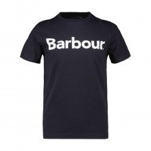 Barbour Cts0142 T-shirt Logo Bambino Abbigliamento Bambino