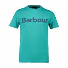 Barbour Cts0142 T-shirt Logo Bambino Abbigliamento Bambino