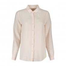 Barbour Lsh1315 Camicia In Lino Marine Donna Casual Donna