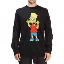 Billabong A1jp10biw0 Maglione Simpsons Family Street Style Uomo