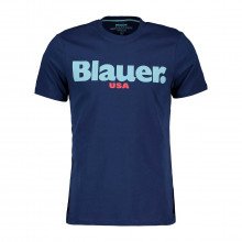 Blauer 20sbluh021704547 T-shirt Logo Casual Uomo