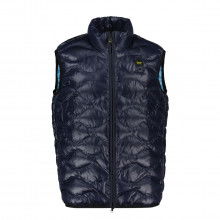 Blauer Blkx02373 Piumino Smanicato Ad Onde Bambino Giacconi Bambino