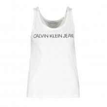Calvin Klein Jeans J20j213051 Canotta Institutional Logo Donna Casual Donna