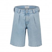 Calvin Klein Jeans J30j324875 Bermuda In Denim 90's Loose Pinces Casual Uomo
