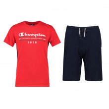 Champion 306700 Completo T-shirt + Bermuda Bambino Abbigliamento Bambino