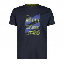 Cmp 30t5057 T-shirt Piquet Grafica Abbigliamento Montagna Uomo