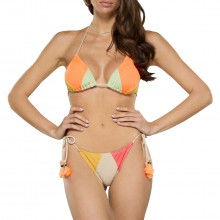 Effek Fk230130 Bikini Triangolo E Slip Lacetti Donna Mare Donna