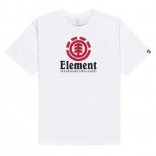 Element Z1ssi4 T-shirt Vertical Street Style Uomo