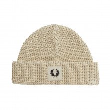 Fred Perry C6134 Beanie Patch Waffle Accessori Uomo