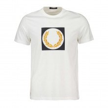 Fred Perry M1655 T-shirt Laurel Wreath Grapich Casual Uomo