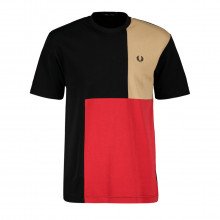 Fred Perry M2617 T-shirt Colour Block Casual Uomo