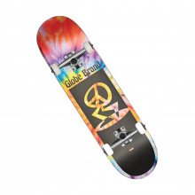 Globe 10525428 Skateboard Peace Man Mid Homies Mini 7.6" Skateboard Skateboarding Bambino