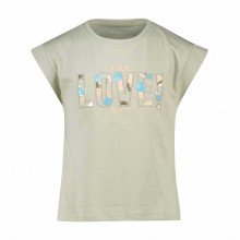 Guess J3gi13 T-shirt Crop Logo Love Bambina Abbigliamento Bambino