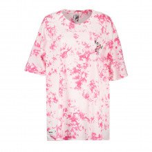 Guess W3gi56k9rm4 T Shirt Over Flowers Lounge Brandalised Casual Donna