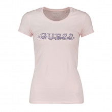 Guess W3ri61j1314 T-shirt Scritta Logo Davina Donna Casual Donna