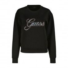 Guess W3yq03kb932 Felpa Girocollo Script Sweatshirt Casual Donna