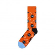 Happy Socks P000742 Vinyl Sock Orange Casual Uomo