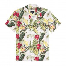 Huf 71120mc000053 T-shirt Paraiso Resort Woven Street Style Uomo
