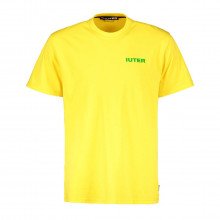 Iuter 21sits02 T-shirt Double Logo Street Style Uomo