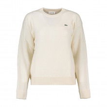 Lacoste Af9551 Maglione Girocollo In Lana Donna Casual Donna