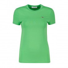 Lacoste Tf7218 T-shirt Jersey Slim Stretch Donna Casual Donna
