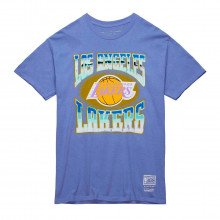 Mitchell & Ness Bmtr7524 T-shirt Stateside Pastel Lakers Abbigliamento Basket Uomo