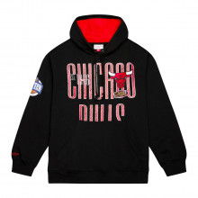 Mitchell & Ness Fphd5524 Felpa Con Cappuccio Team 2.0 Bulls Abbigliamento Basket Uomo