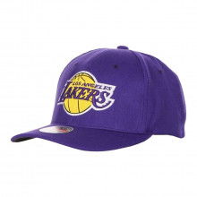 Mitchell & Ness Hhss3257 Cappellino Visiera Team Ground 2.0 Lakers Accessori Basket Uomo