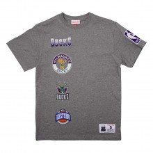 Mitchell & Ness Tcrw4989 T-shirt Hometown Bucks Abbigliamento Basket Uomo