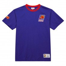 Mitchell & Ness Tcrw6601 T-shirt Jacquard Ringer Suns Abbigliamento Basket Uomo