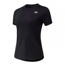 New Balance Wt11220bk T-shirt Accellerate Sleeve Donna Abbigliamento Running Donna