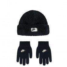 Nike 9a3070 Set Beanie Gloves Cozy Bambina Abbigliamento Bambino