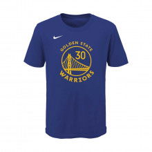 Nike B7bcmw T-shirt Name Number Warriors Curry Bambino Abbigliamento Basket Bambino