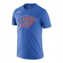 Nike Bv8137 T-shirt Logo Okc Thunder Abbigliamento Basket Uomo