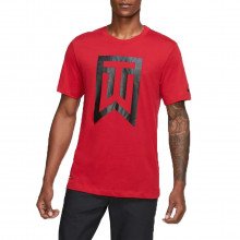 Nike Dc0088 T-shirt Tiger Woods Logo Abbigliamento Golf Uomo