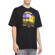 Nike Dr6300 T-shirt Lakers Max90 Abbigliamento Basket Uomo