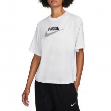 Nike Dr9006 T-shirt Boxy Fw Fiber Donna Sport Style Donna