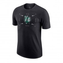 Nike Dz0262 T-shirt Celtics Logo Abbigliamento Basket Uomo