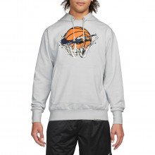 Nike Fb7137 Felpa Con Cappuccio Dri-fit Standard Issue Abbigliamento Basket Uomo
