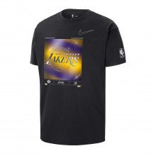 Nike Fb9879 T-shirt Max90 Lakers Abbigliamento Basket Uomo