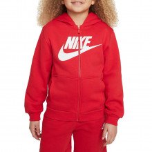 Nike Fd2990 Felpa C/capp Fz Club Bambino Abbigliamento Bambino