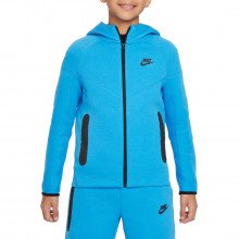 Nike Fd3285 Felpa Full Zip Con Cappuccio Tech Fleece Bambino Abbigliamento Bambino Junior